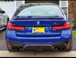 2021 BMW M5 Comp in the driveway (rear with CS spoiler)2.jpg